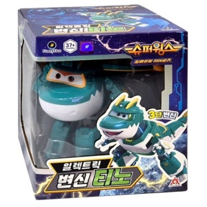 슈퍼윙스 일렉트릭 티노 변신 로봇 로보트 장난감 어린이 선물