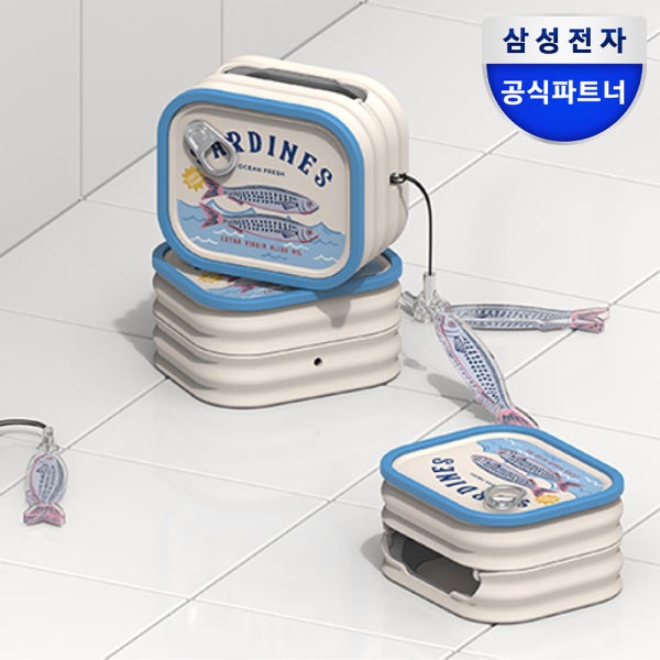 삼성 갤럭시 버즈4 버즈4프로 케이스 정어리 통조림 커버