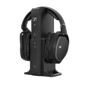 젠하이저 RS 175 무선 헤드폰 TV용 블랙