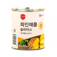 이츠웰 파인애플 슬라이스 836g 통조림