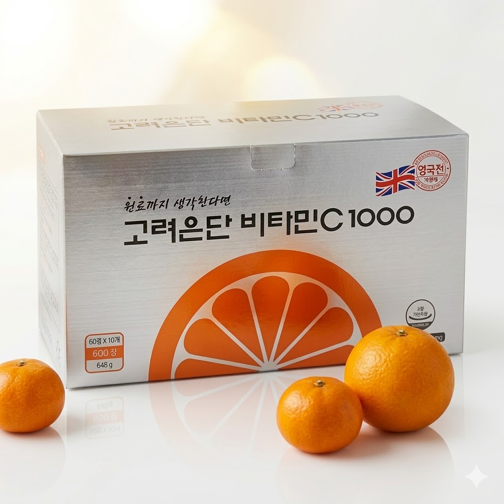 고려은단 비타민C 1000 600정 메가도스 비타민씨