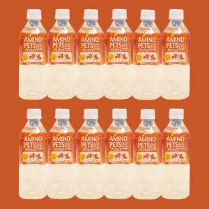 펫스웨트 반려동물 이온 음료 요로건강 수분보충 아미노산, 500ml, 12개