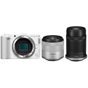 디지털카메라 일본 699928 キヤノン Canon 캐논 EOS R50 V 듀얼 줌 키트 화이트 바디 APS-C 사이즈 미러리스 카메라 교환 렌즈 RF‑S14‑30mm F4‑6.3