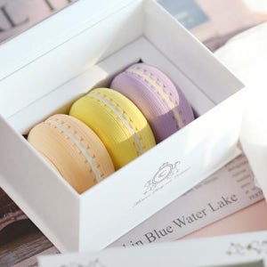 인테리어 감성 소품 마카롱 모형 접착 메모지 세트