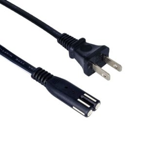 110V 전원코드 8자형케이블 파워전선 1.5M