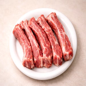 [등갈비연구소] 근막제거 된 등갈비 수작업 쪽갈비 3kg , 5kg 구이 찜용