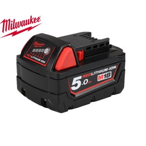 밀워키 18V 5.0Ah 리튬 이온 배터리 M18 B5