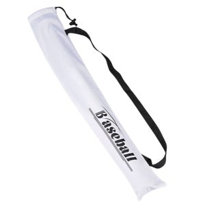 두꺼운 벨벳 야구 배트 가방, 퓨어 화이트, 88 x 11 cm, 1개