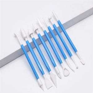 미요몰 점토놀이 도구 세트 8pcs 점토놀이도구 지점토조각칼