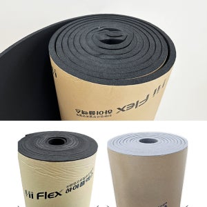 19T 고무발포보온재 1M 배관보온 동파방지 배관단열 에어컨 냉온수관 급수급탕 세탁기보온재