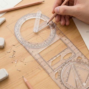 모양자 세트 새학기 모형자 준비물 원형 도형자