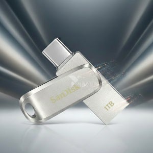 USB3.1 듀얼 C타입 메모리 풀메탈 회전식 OTG 스마트폰 백업 커넥터 1TB