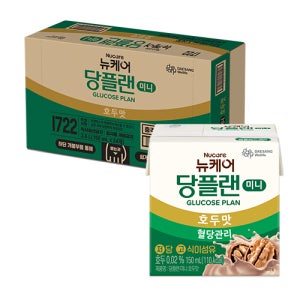 뉴케어 당플랜 미니 호두맛 당뇨영양식 150ml, 24개