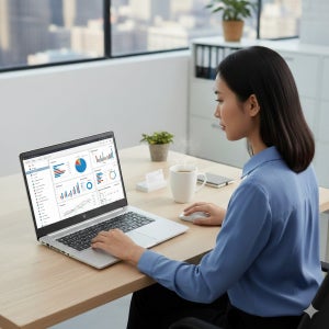 HP 노트북 (램16G 512G WIN11프로) 코어3 17인치 기업 사무용 대학생 인강용