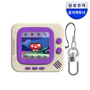 삼성 갤럭시 버즈4 버즈4프로 케이스 레트로 픽셀 숲 케이스