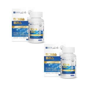 눈밑떨림 다리쥐남 근육피로 종근당 마그네슘 플러스 1100mg 90정, 2개