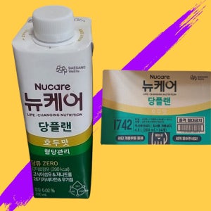 뉴케어 당플랜 호두맛 200ml x 24팩 대상 당제로 당뇨식