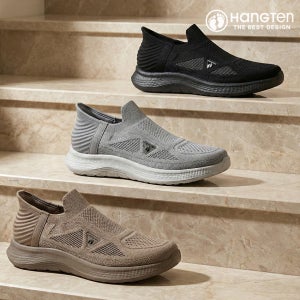 행텐 남여공용 니트 슬립온 발편한 로퍼 초경량 통기성 쿠션 손대지않고 신는 이지핏 운동화