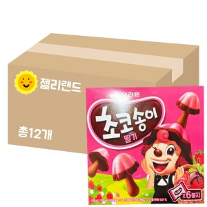 오리온 초코송이 딸기 216g X 12개 (1BOX)