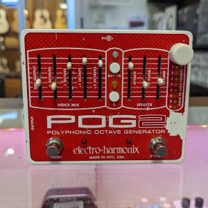 Electro Harmonix 폴리포닉 옥타브 제너레이터 이펙터 페달 POG2