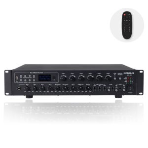 카날스 KPA-500 전관 PA방송용 앰프 500W USB 블루투스 6개존 개별볼륨