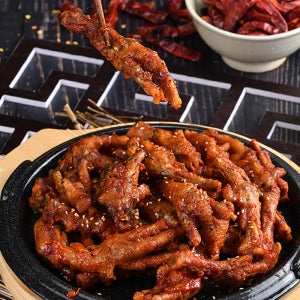 무뼈닭발 250g 매운 숯불 밀키트 직화 화로