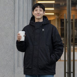 남자 바람막이 힙덮는 롱 윈드브레이커 간절기 방수자켓 바람막이 점퍼 택티컬 자켓