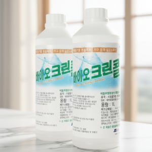 알콜 스프레이 바이오 클린콜 소독용 집안 소독 알콜 에탄올 청소 1L x 2개