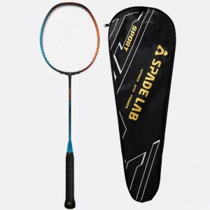 스페이드랩 가벼운 풀카본 배드민턴라켓 어린이 초등학생 방과후 입문용 채