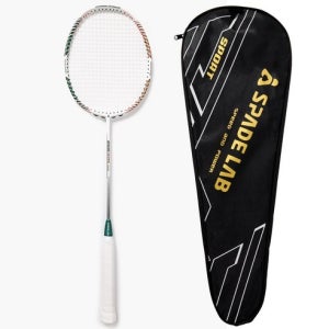스페이드랩 가벼운 풀카본 배드민턴라켓 어린이 초등학생 방과후 입문용 채