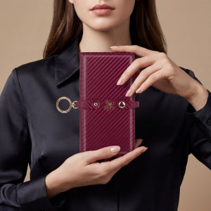 갤럭시A16 SM-A165N 카드 지갑 폰케이스 링쓰 와인