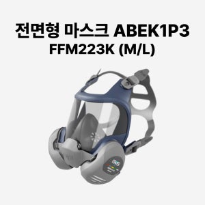 GVS 일립스 전면형 암모니아마스크