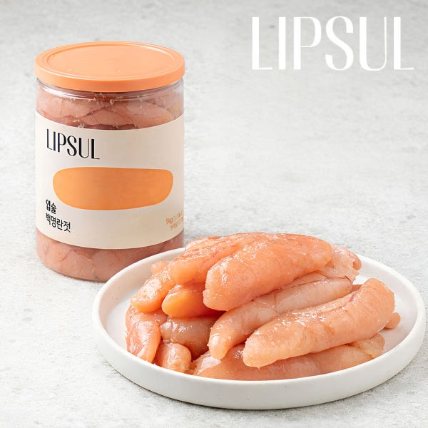 [N배송] 속초에서 만든 입술 명란젓 1kg 무색소 저염 선동 백명란 파지 구이 알탕