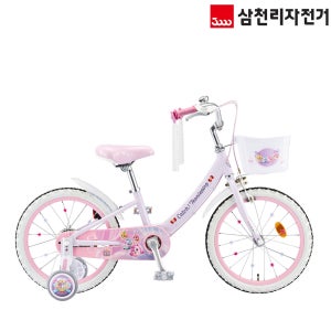 2026 삼천리 레스포 16 캐치 티니핑 로얄핑 하츄핑 -완조립- 아동용 보조바퀴 네발 자전거