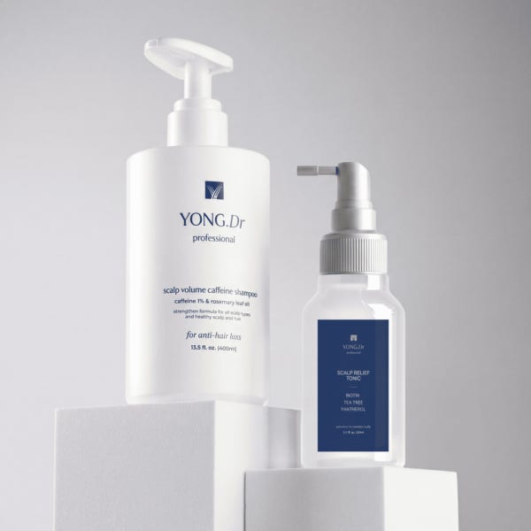 용닥터 탈모 완화 샴푸 400ml 1개+두피 진정 영양 토닉 보습제 100ml 1개