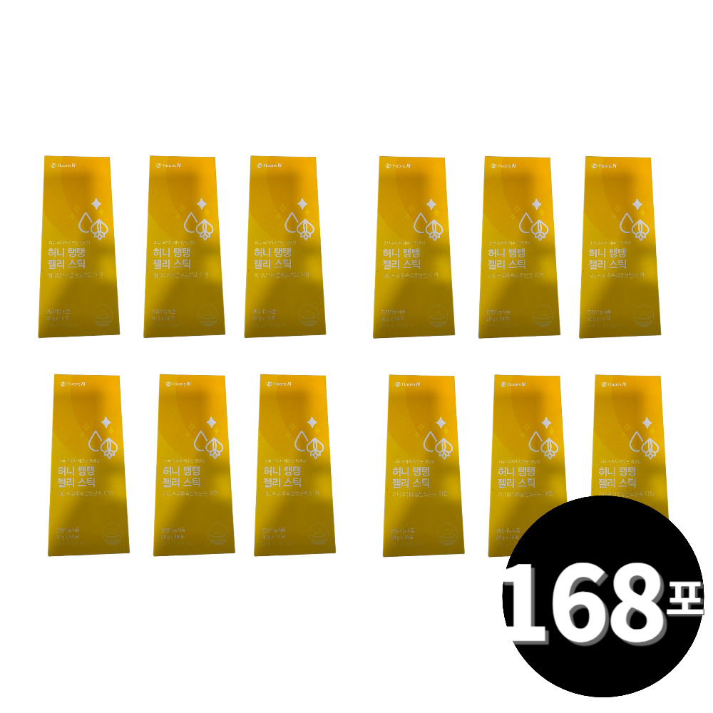 <b>허니부쉬</b>추출발효분말 젤리 스틱 14포, 12개