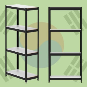 화이트 책장 4단 책장 800 500 900 mm수납형 책 수납장 80 50 90 cm 세로 디자인 책장 300 400 600 700 1000 1100 1200 DIY