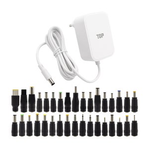 HDTOP DC 12V 3A 어댑터 화이트 1.5M 34종 젠더 HT-AD189