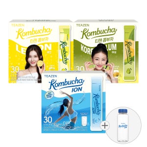new✨티젠 이온 30스틱+콤부차 30스틱X2박스 (90스틱)+이온 1L보틀 증정