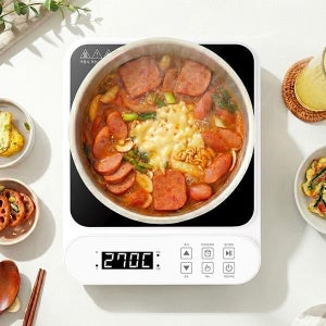 1구 인덕션 캠핑용 휴대용 전기레인지 식탁용 가정용 소형인덕션