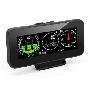 차량용 경사계 HUD 헤드업디스플레이 GPS 속도계 오프로드 수평계 M60