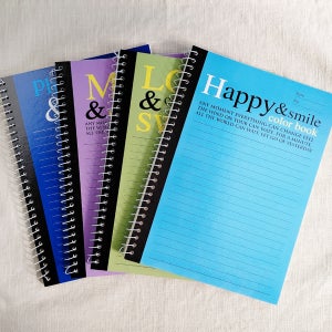 2000 스프링 노트 1권 B5 유선 공책 4종