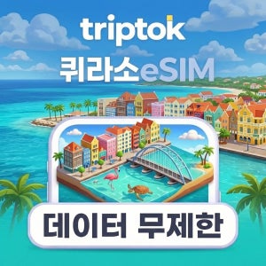 퀴라소 eSIM e심 5G 1GB~20GB 데이터 전화,VPN 무료 자동 로밍