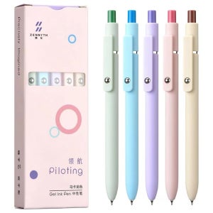 간호사 볼펜 제니트 잉크 젤펜 오란디 5종세트