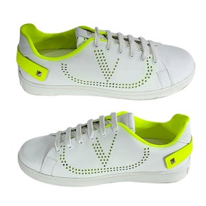 발렌티노 남성 백 네트 스니커즈 라임 TW0S0M20 MSS 15K