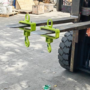 지게차 붐 후크 사각 박스형 회전 리프팅