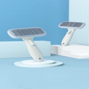 포메라니안 빗 안아픈 장모 고양이 빗 털갈이 강아지 빗 비숑 죽은털 빗