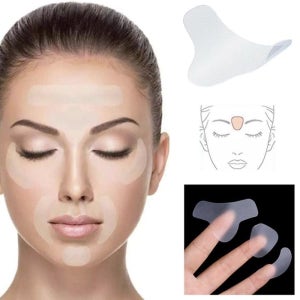 페이스 패치 스킨케어 이마 테이프 시트 페이스테이프