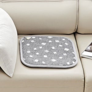 국산 도톰따뜻 안전한 1인용 전기방석 온도조절 사무실 의자 쇼파 따뜻한 개인 전기방석 선물