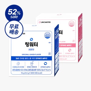 링워터 이온 음료 분말 두달 루틴 2박스  레몬맛+복숭아맛, 192g, 1개